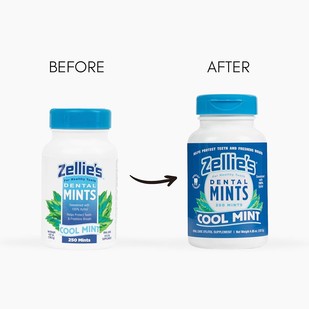 Amazon.com: Zellie's | 100% Xylitol Mint and Gum Combo Pack | No