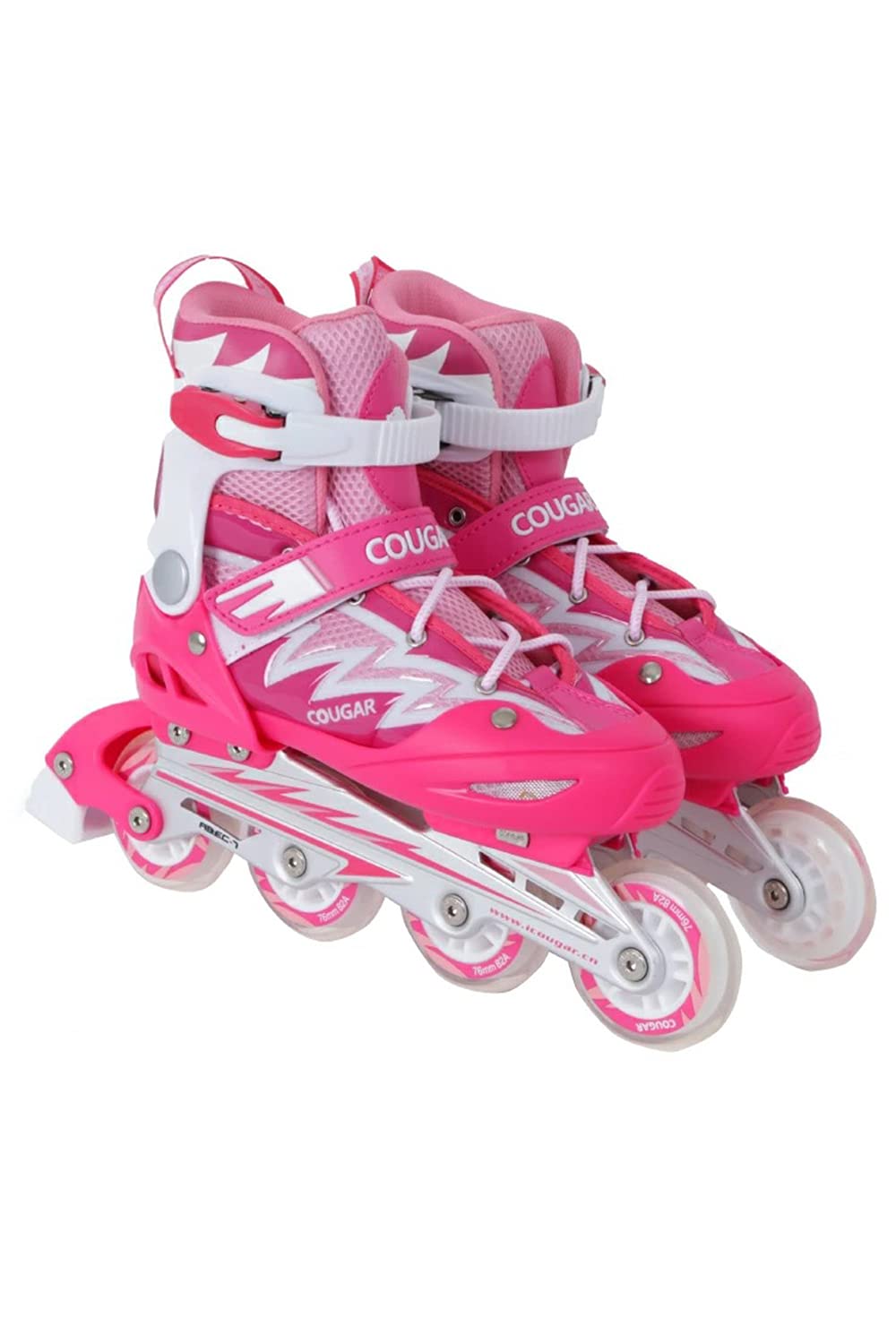 Amazon.co.jp: インラインスケート キッズ ジュニア MZS835L ピンク S