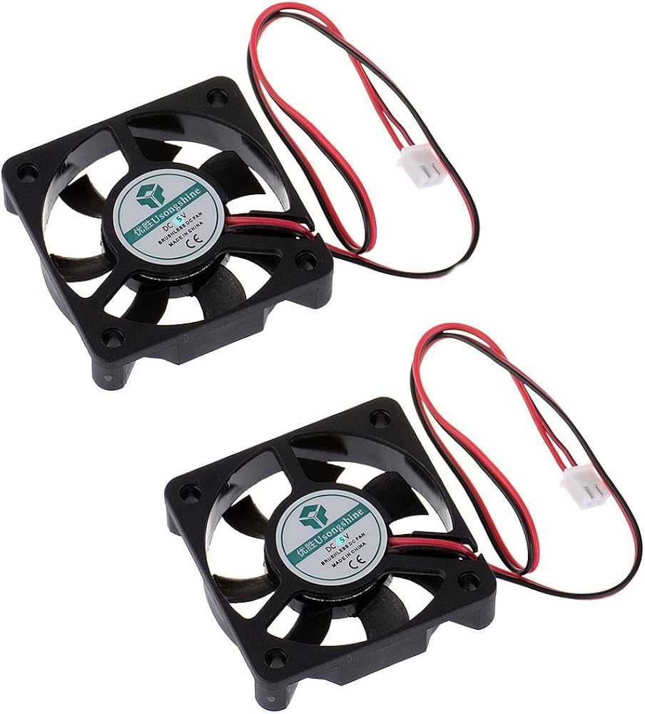Amazon | Anmbest 2個セット 5010サイレントブラシレス冷却ファン2ピン