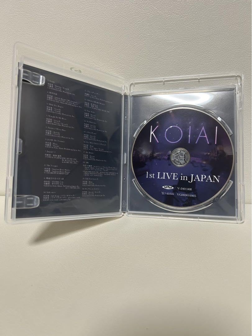 Amazon.co.jp: KOIAI “1st LIVE in JAPAN” Blu-ray : おもちゃ