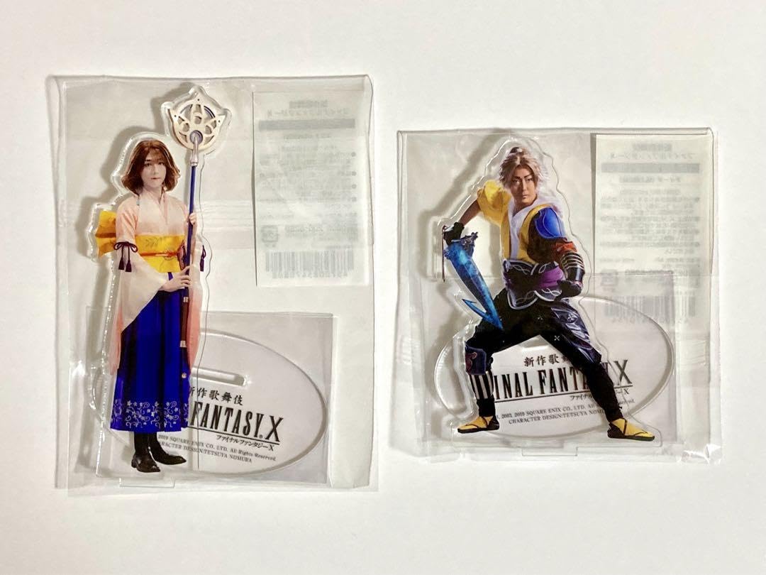 Amazon.co.jp: ff10 FFX 歌舞伎 アクリルスタンド ユウナ ティーダ