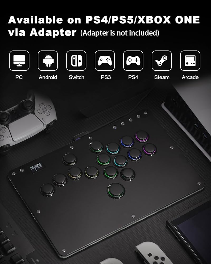 Amazon.com: Haute42 Leverless Controller Arcade Stick: Haute42 R16