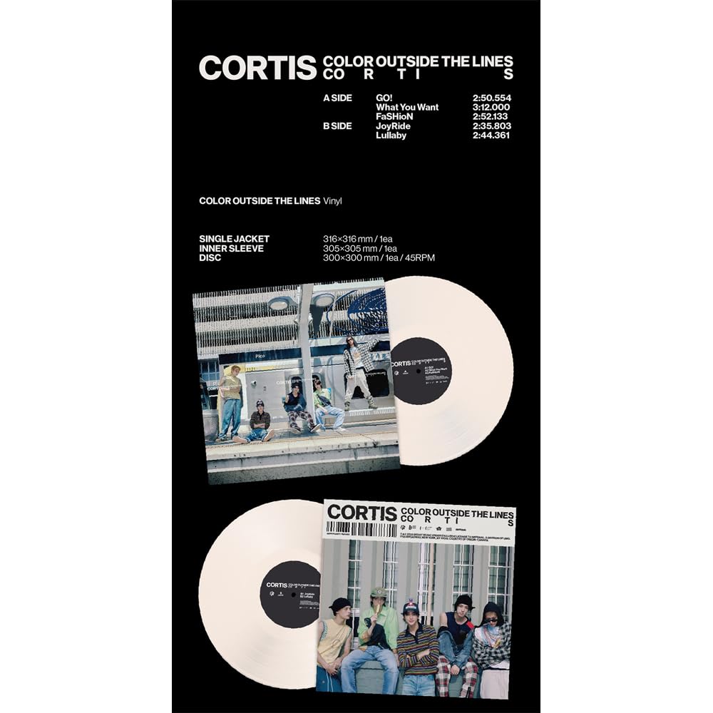 Amazon.co.jp: CORTIS - THE 1ST EP [COLOR OUTSIDE THE LINES] 韓国盤