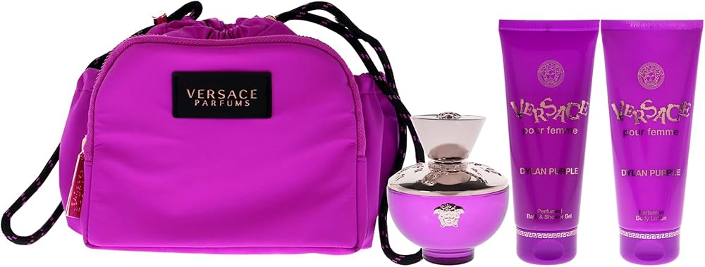 Versace Pour Femme Dylan Purple 4 Pcs Gift Set : Amazon.ca: Beauty