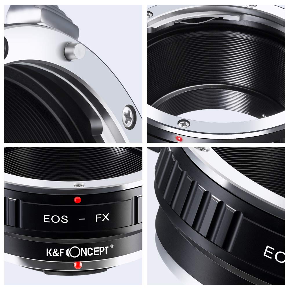 Amazon | K&F CONCEPT マウントアダプター EOS-FX Canon対応 EOS EF
