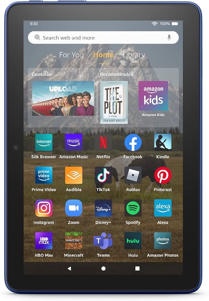 2022 Denim Fire HD 8 Tablet, 8” HD Display & 64 GB | Amazon