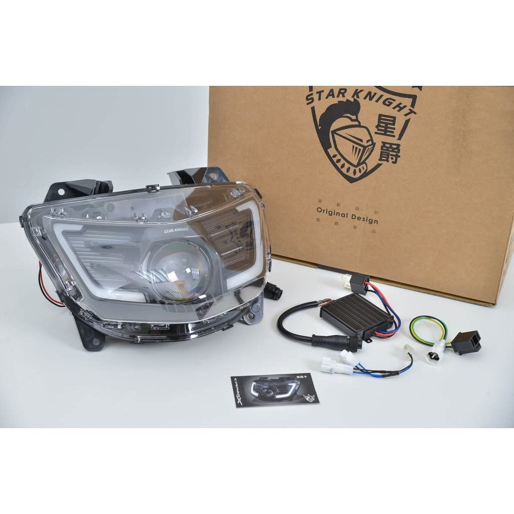 Amazon | LEDプロジェクターヘッドライト ラインLED付 N2 5型シグナスX