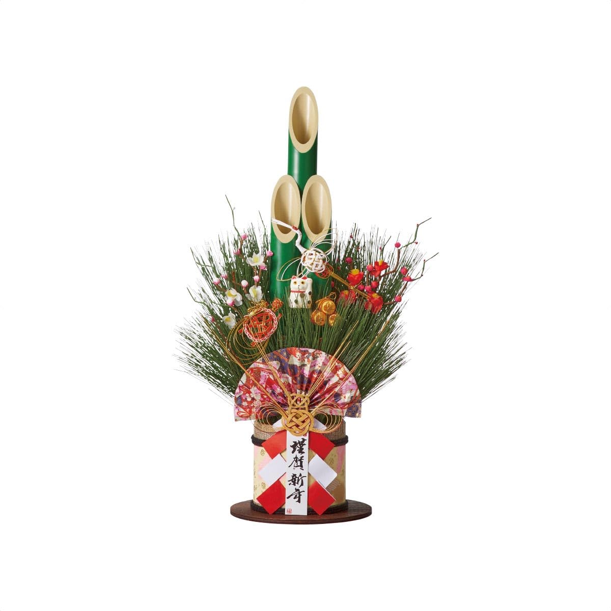 Amazon | 彩竹門松 高さ60cm 1台 【 正月 飾り 門松 玄関 ストア