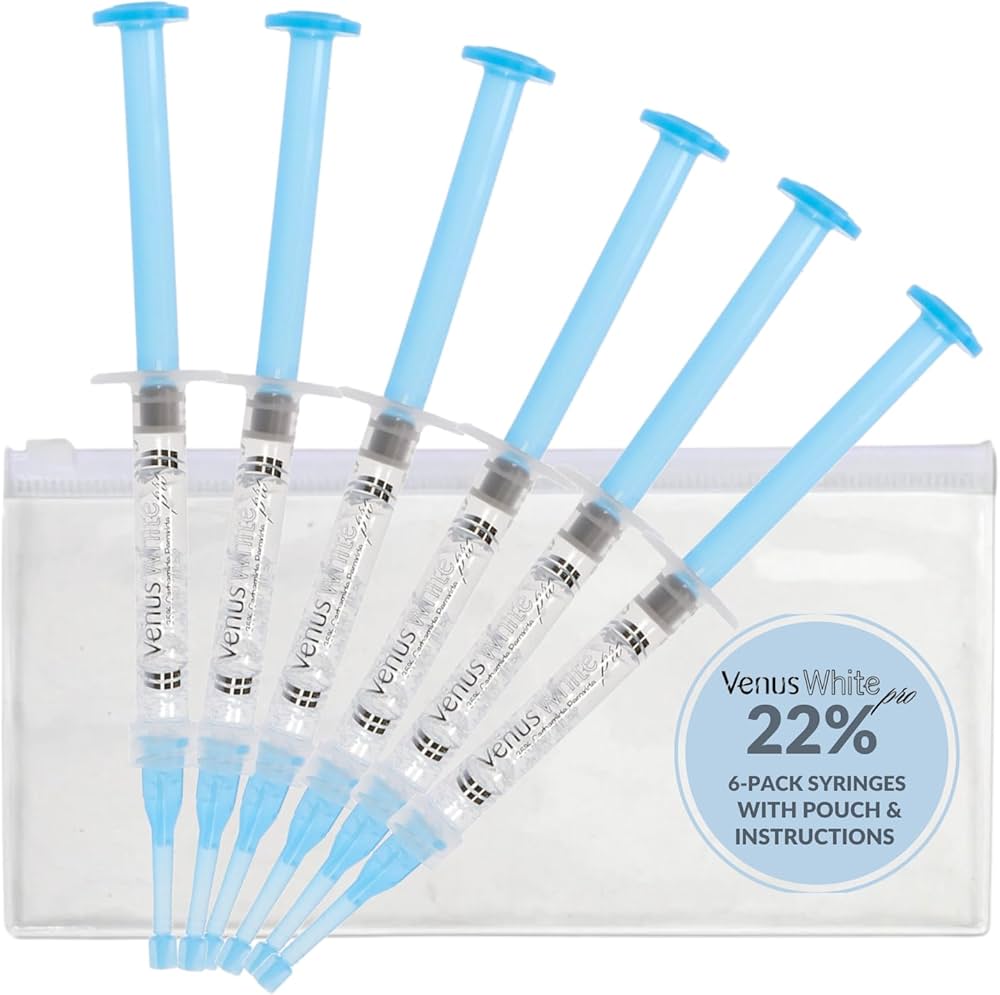 Amazon.com: Kulzer 6 Pack: 22% Venus White Pro Teeth Whitening Gel