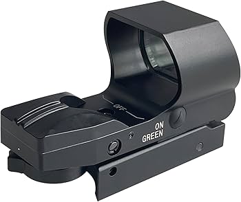 Amazon | Socpuro ドットサイト レプリカ ホロサイト 2色 レティクル4