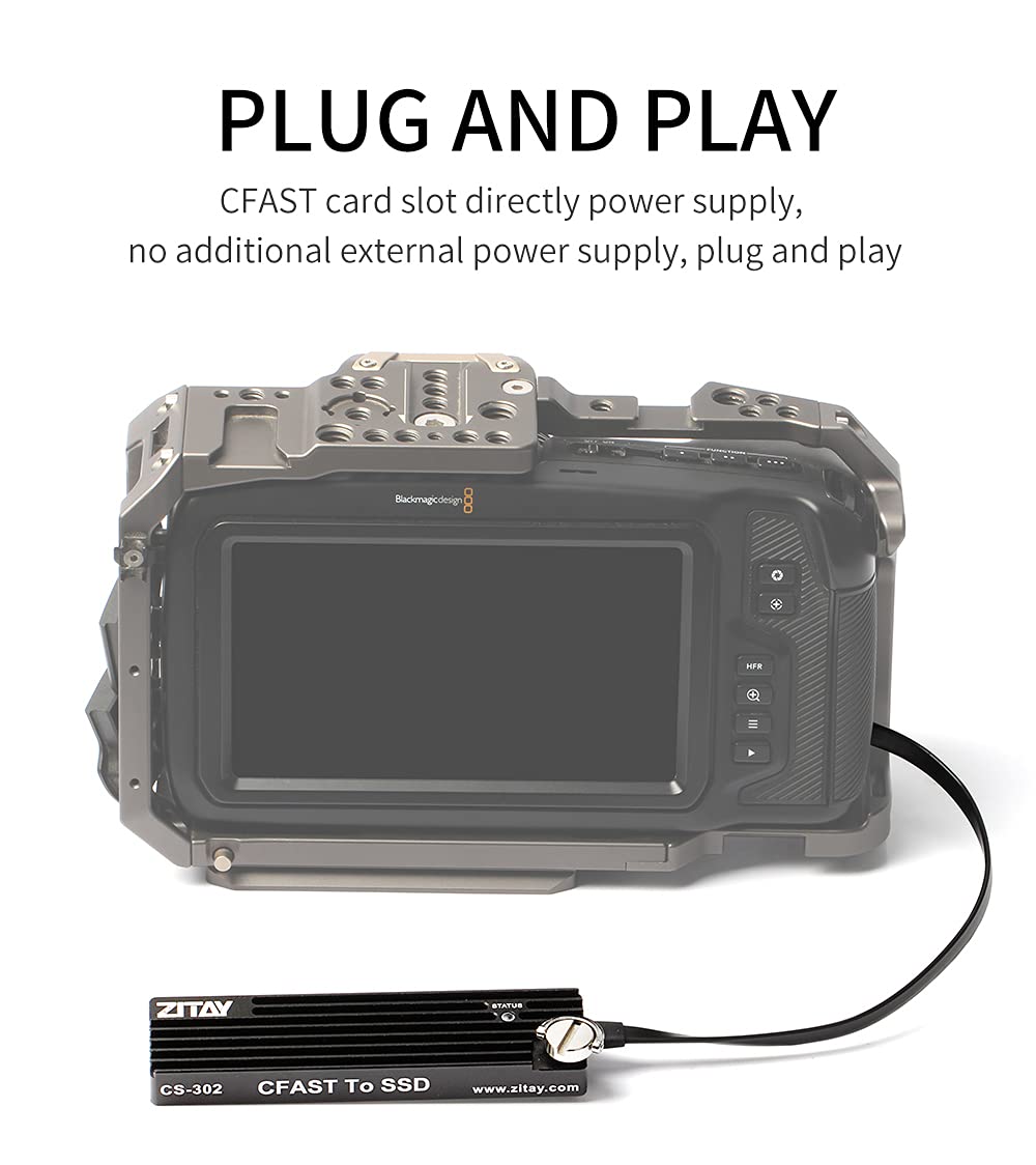 Amazon.co.jp: ZITAY M.2 2280 SSD から CFast 2.0 へのコンバーター