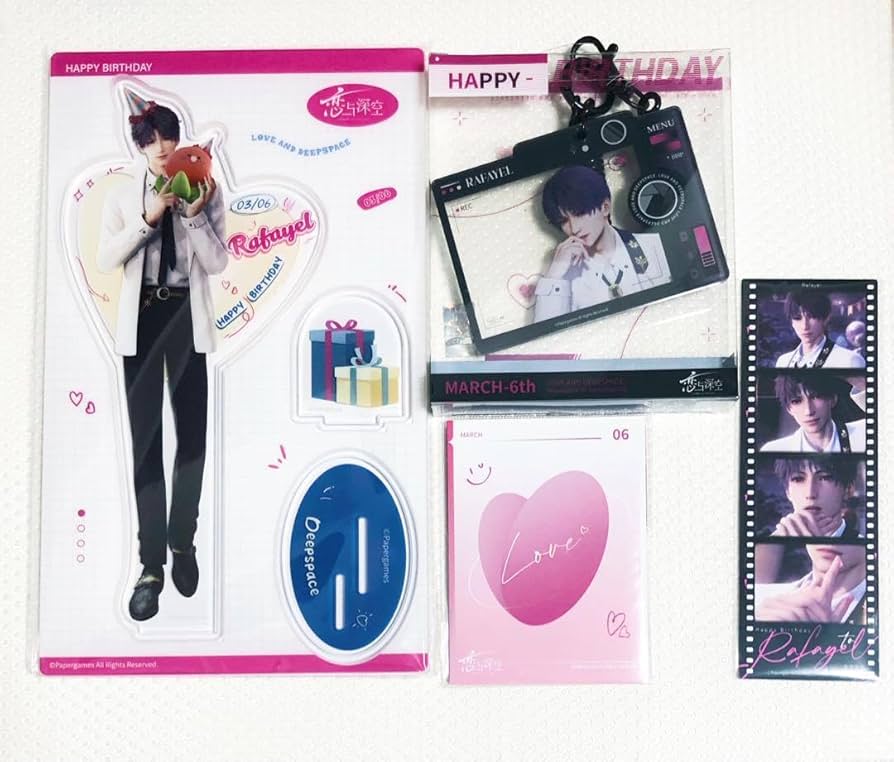 Amazon.co.jp: 恋と深空 ホムラ バースデー グッズセット アクスタ