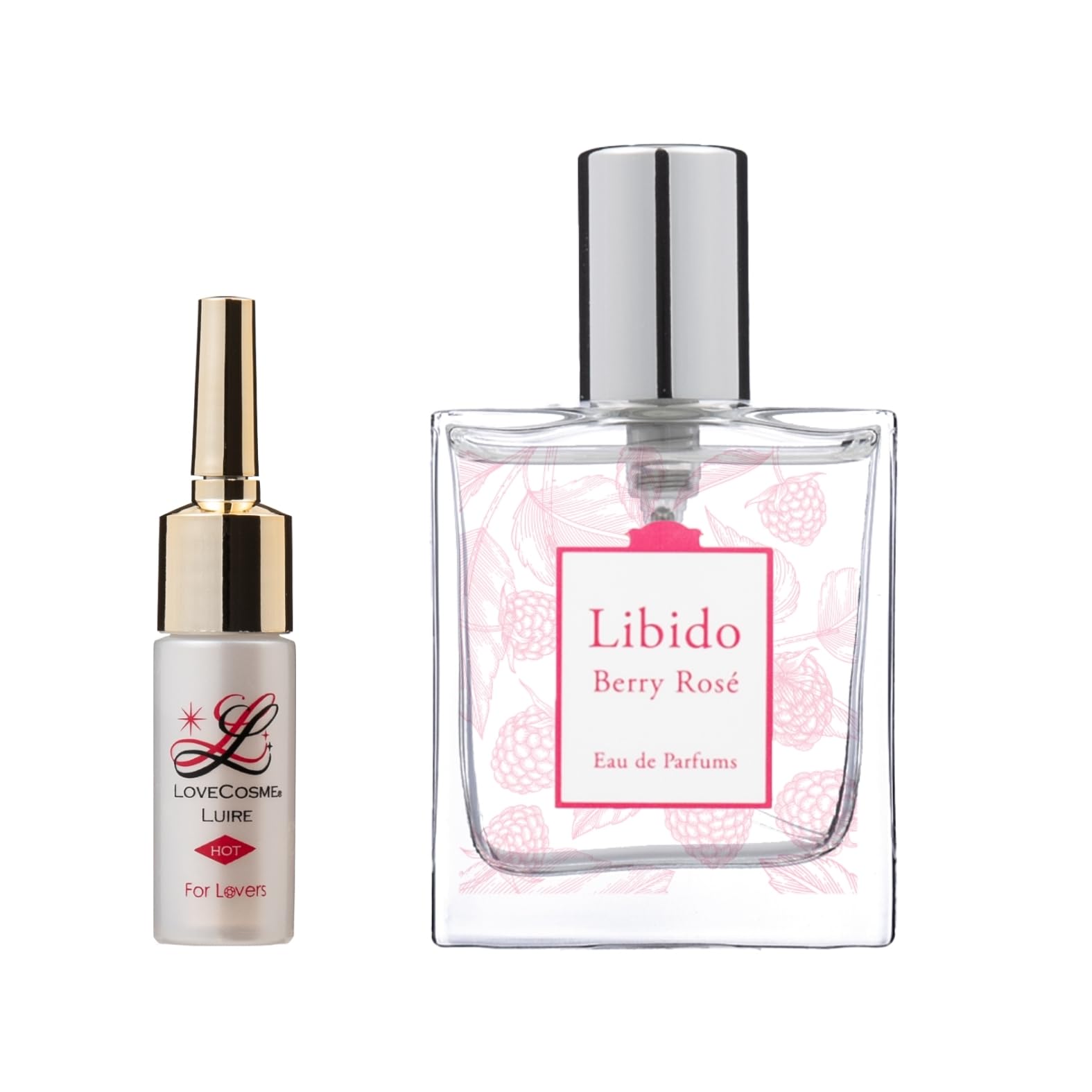 Amazon.co.jp: LC ラブコスメ リビドー ベリーロゼ 30ml & リュイール