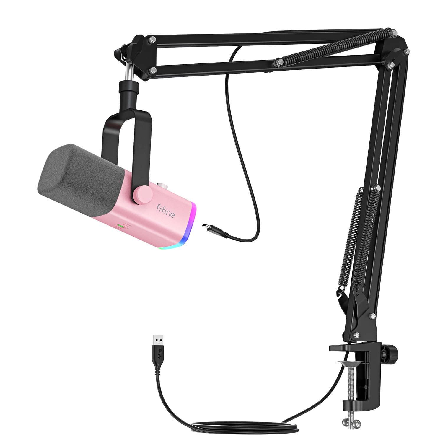 Amazon.co.jp: FIFINE XLR/USB ゲーミングマイクセット ストリーミング