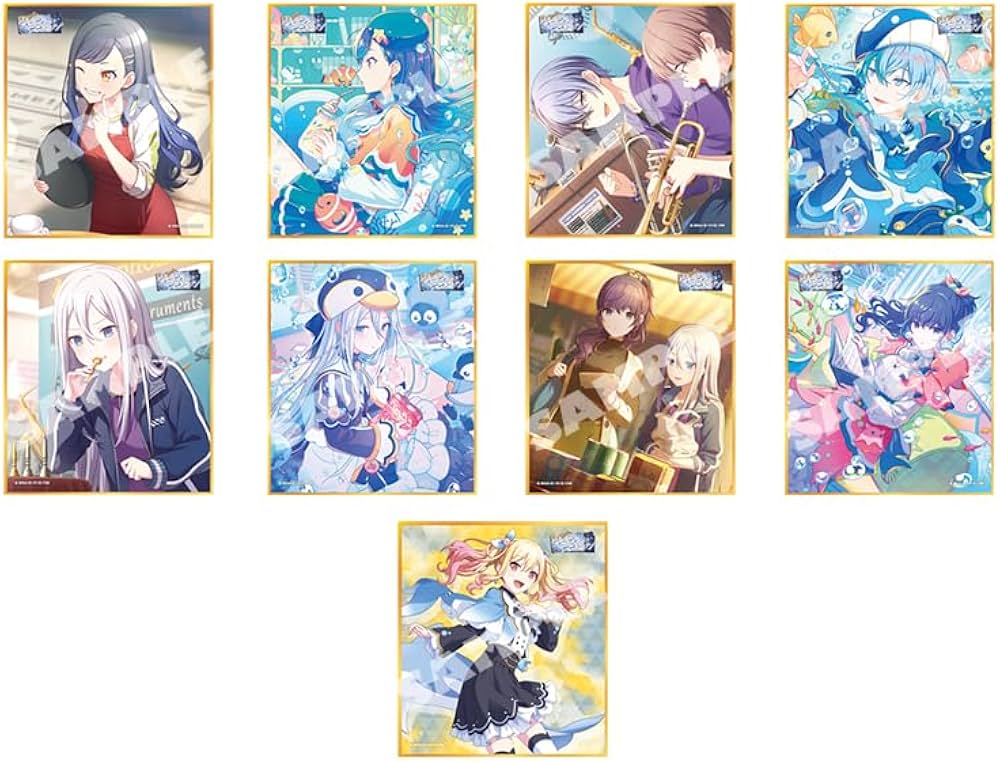 プロセカ 瑞希 色紙 5点セット Amazon.co.jp: 『プロジェクトセカイ