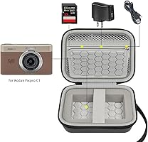 Amazon | For Kodak PIXPRO C1用収納 ケース+2*液晶画面保護 フィルム