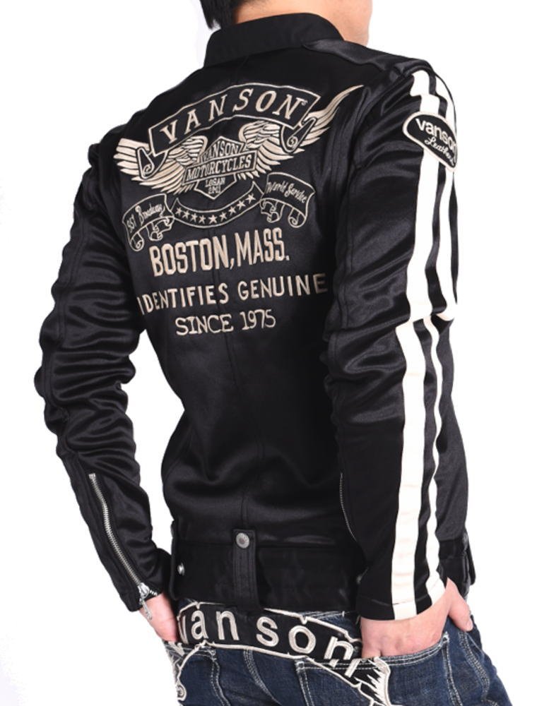 Amazon | [バンソン] 【当店別注】 ライダース フライングエンブレム