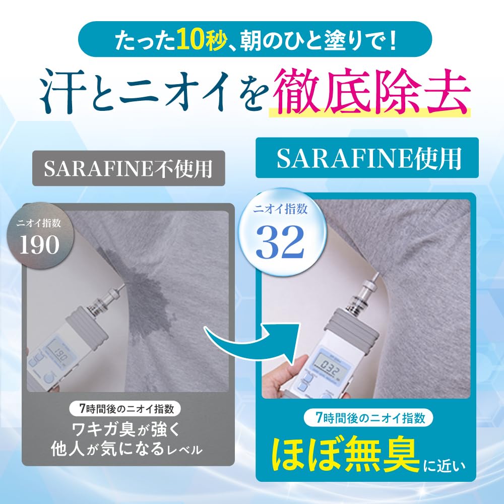 Amazon.co.jp: SARAFINE サラフィネ【汗の匂いが気になるこれからに