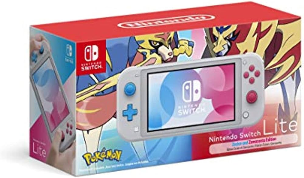 Amazon.com: Nintendo Switch Lite - Zacian and Zamazenta Edition