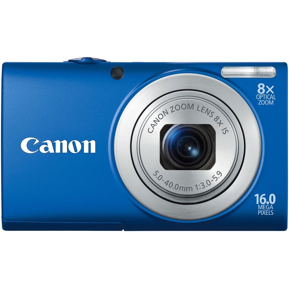Canon PowerShot A4000IS 16.0 MP Digital Camera with 8X Optical