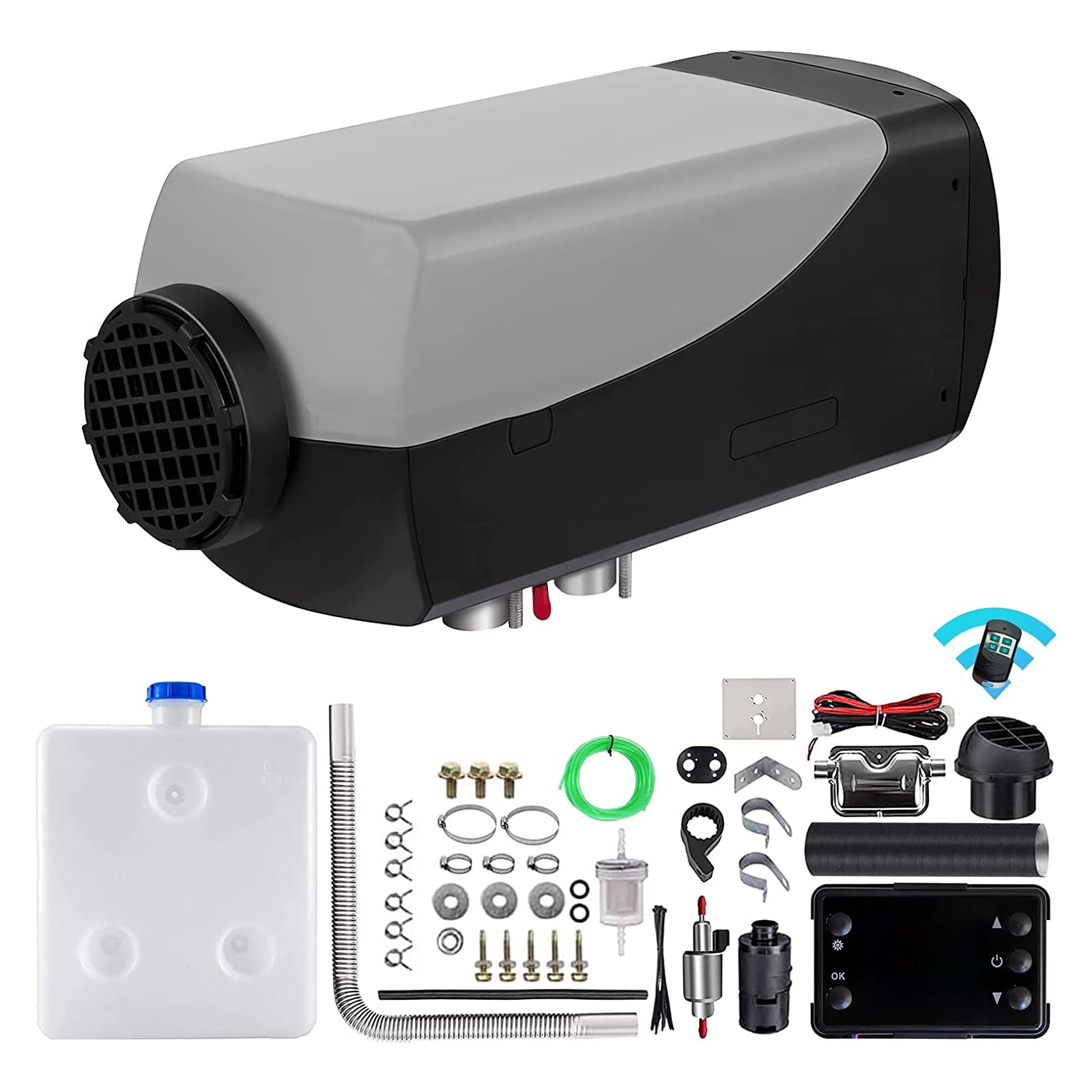 Amazon.co.jp: FFヒーター 5KW 12V車用 LCDスクリーン軽油 パーキング