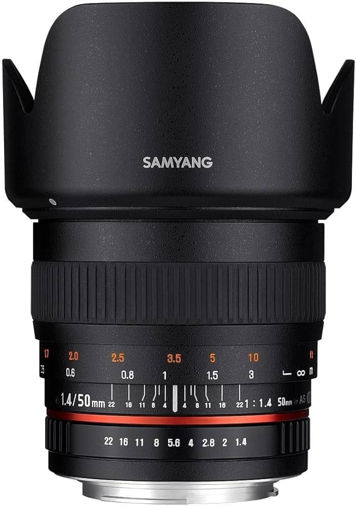 Amazon | SAMYANG 単焦点標準レンズ 50mm F1.4 キヤノン EOS M用 フル