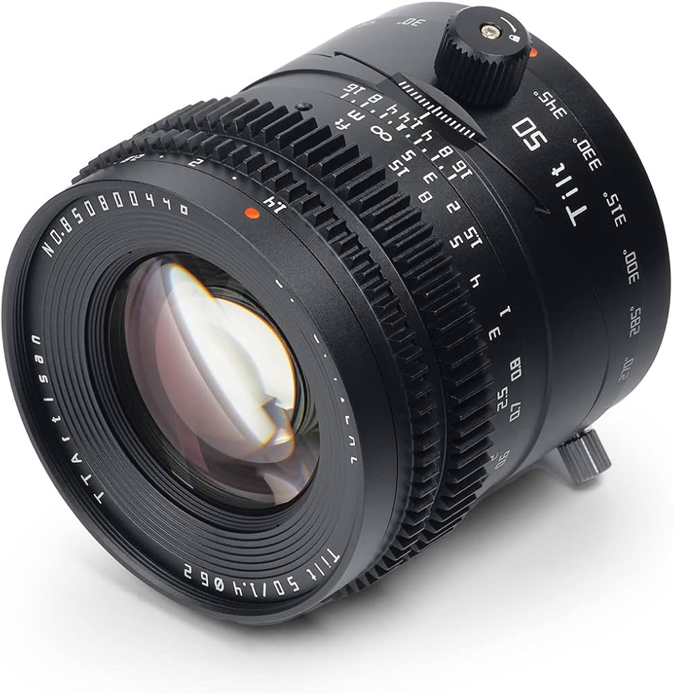 Amazon.co.jp: TTArtisan Tilt 50mm F1.4 Lマウント 単焦点レンズ フル