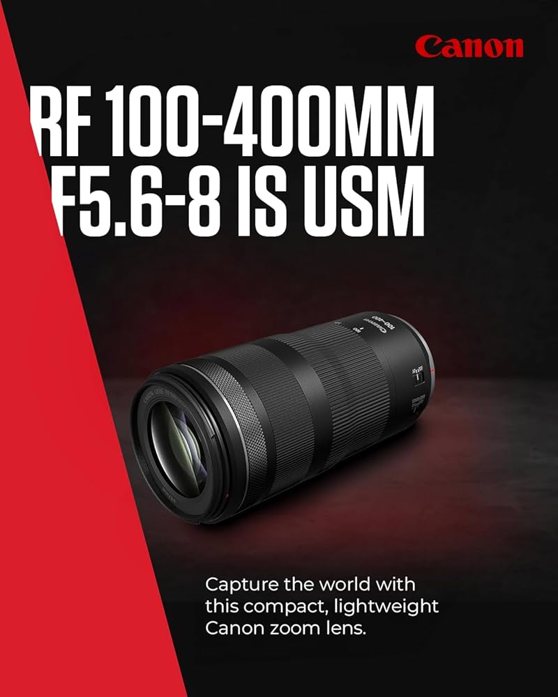 Amazon.com : Canon RF 100-400mm F5.6-8 is USM - Lens for Canon R