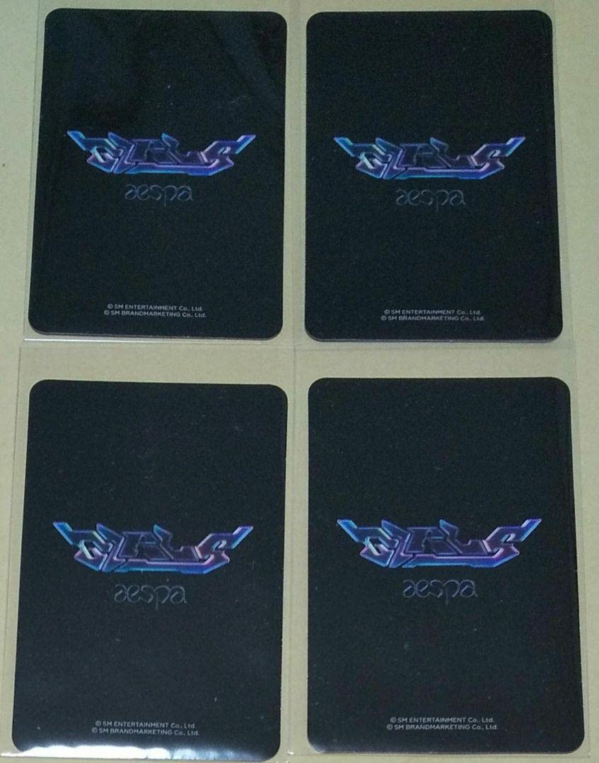 Amazon.co.jp: aespa GIRLS SMTOWN&STORE限定 フォトカード ニンニン4