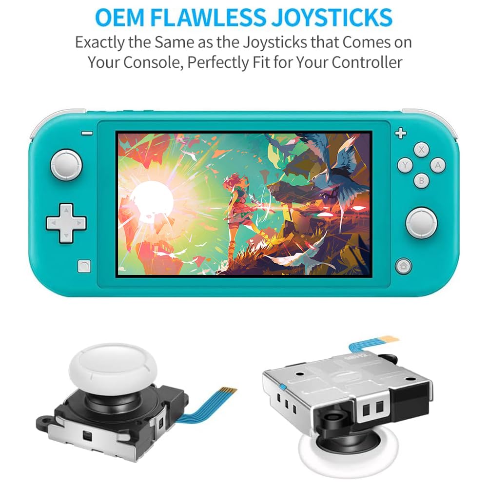 Amazon.com: Joystick Replacement for Switch Lite – 19 in 1 OEM