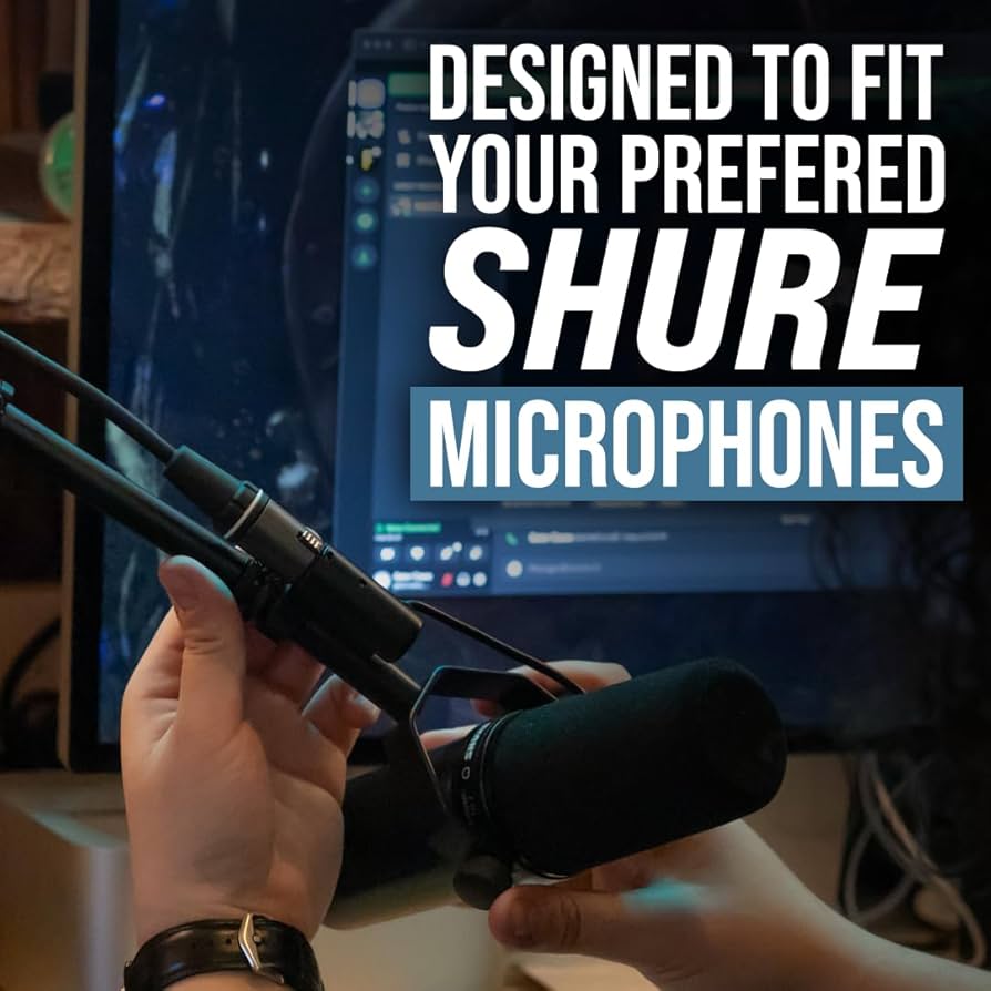 Amazon.co.jp: Shure by Gator マイクスタンド 卓上ブームタイプ 振動