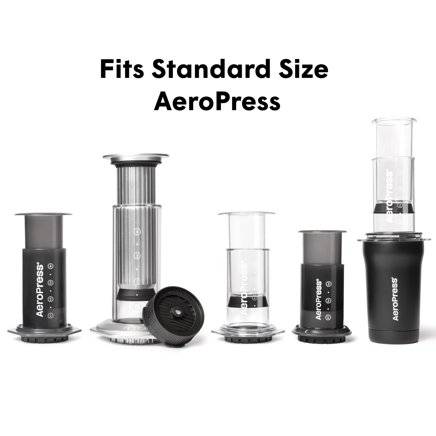 Amazon | AeroPressフローコントロールフィルターキャップ、滴り落ちを