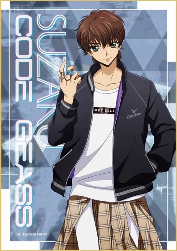 Amazon.co.jp: 【枢木スザク(背景タイトル有り)】 コードギアス 反逆の