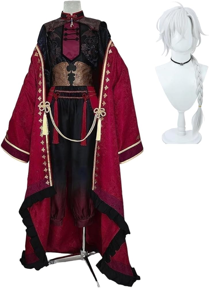 Amazon.co.jp: 葛葉コスプレ衣装チャイナ中華風 ウィッグ追加可能