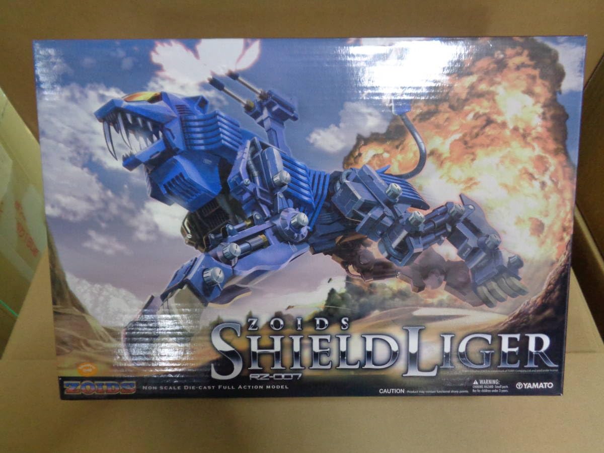 Amazon.co.jp: やまとゾイド RZ-007 シールドライガー ダイキャスト