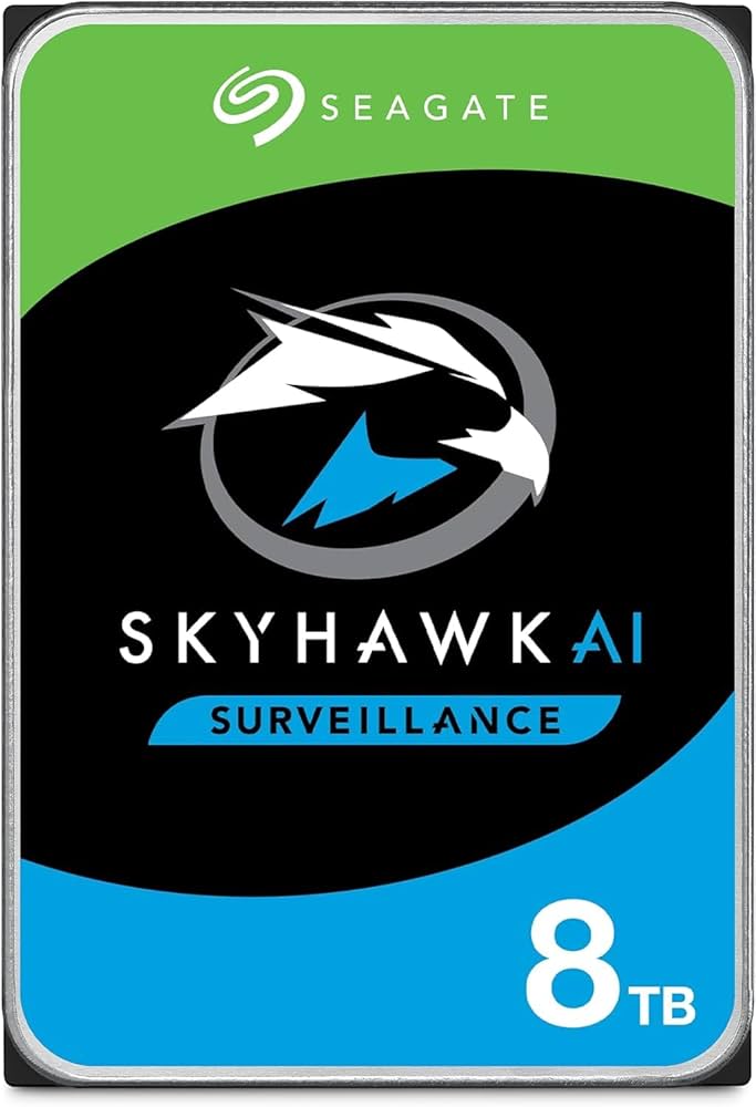 Amazon | Seagate SkyHawk AI 3.5インチ 【データ復旧 3年付】 8TB