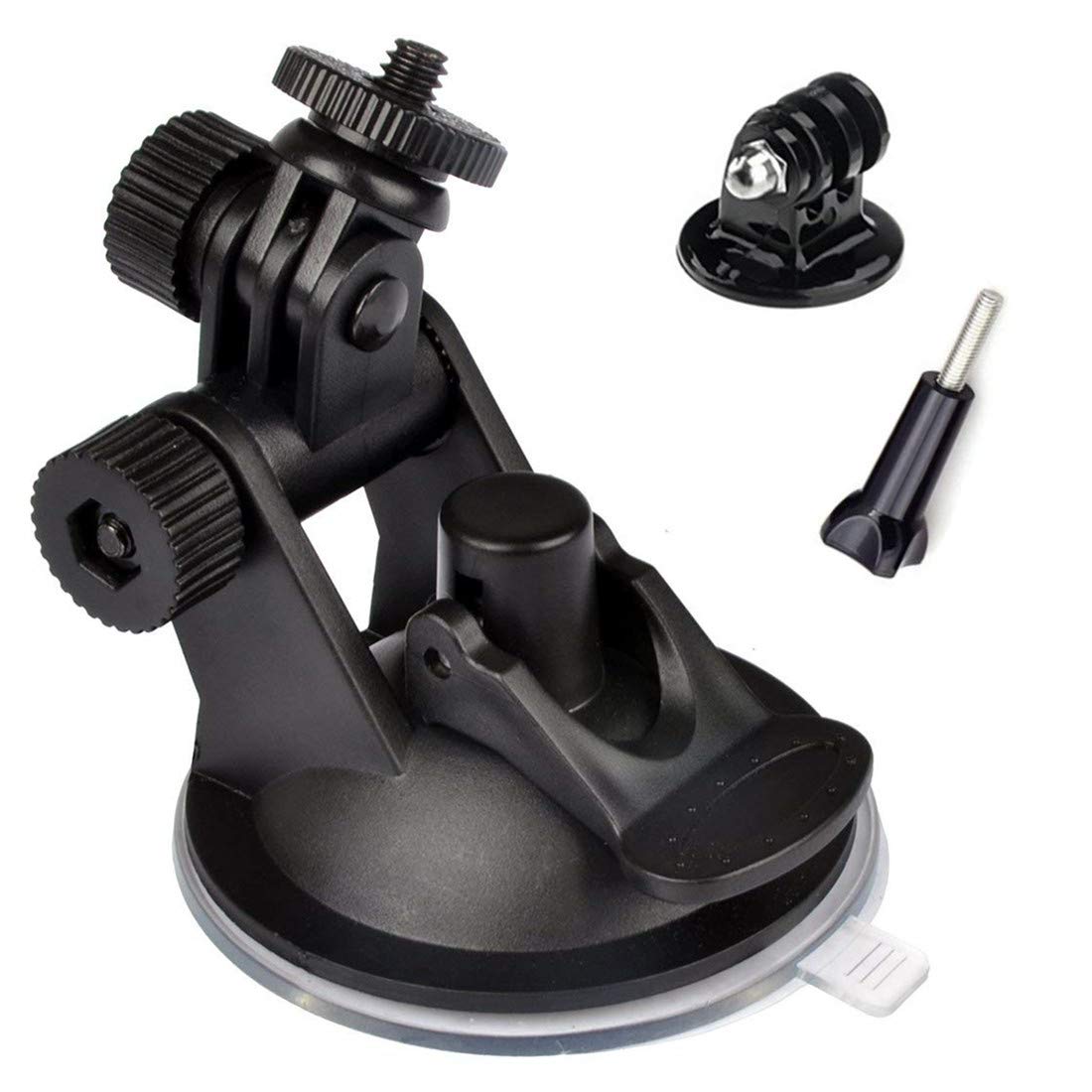 Amazon | デジタルカメラ 吸盤カメラマウント 1/4X20大変強力360回転か