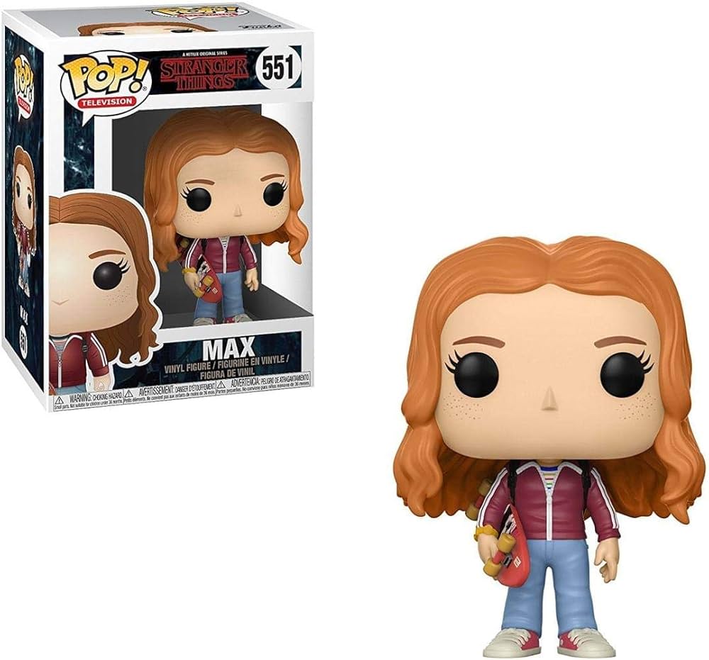 Amazon.co.jp: Pop Stranger Things Max with Skateboard Vinyl Figure