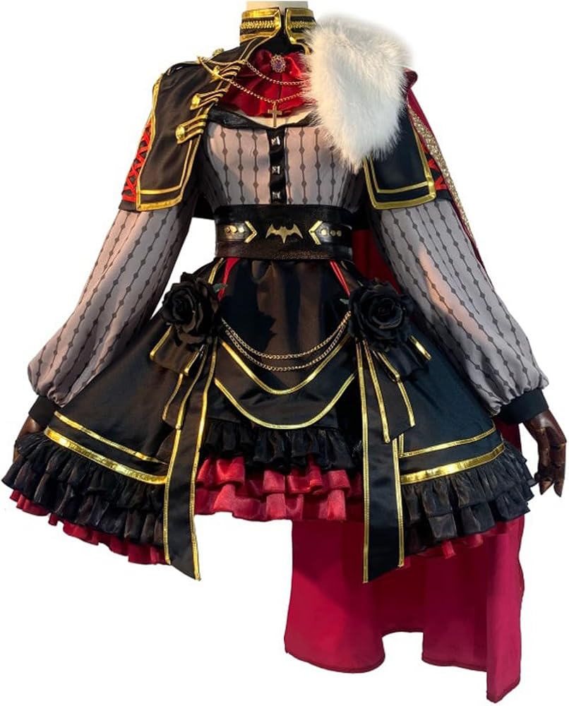 Amazon.co.jp: 葛葉コスプレ衣装サーニャ女体化 ウィッグ追加可能