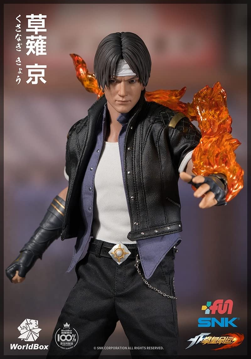Amazon.co.jp: WORLD BOX 1/6 SNK KOF 草薙京 ザ・キング・オブ
