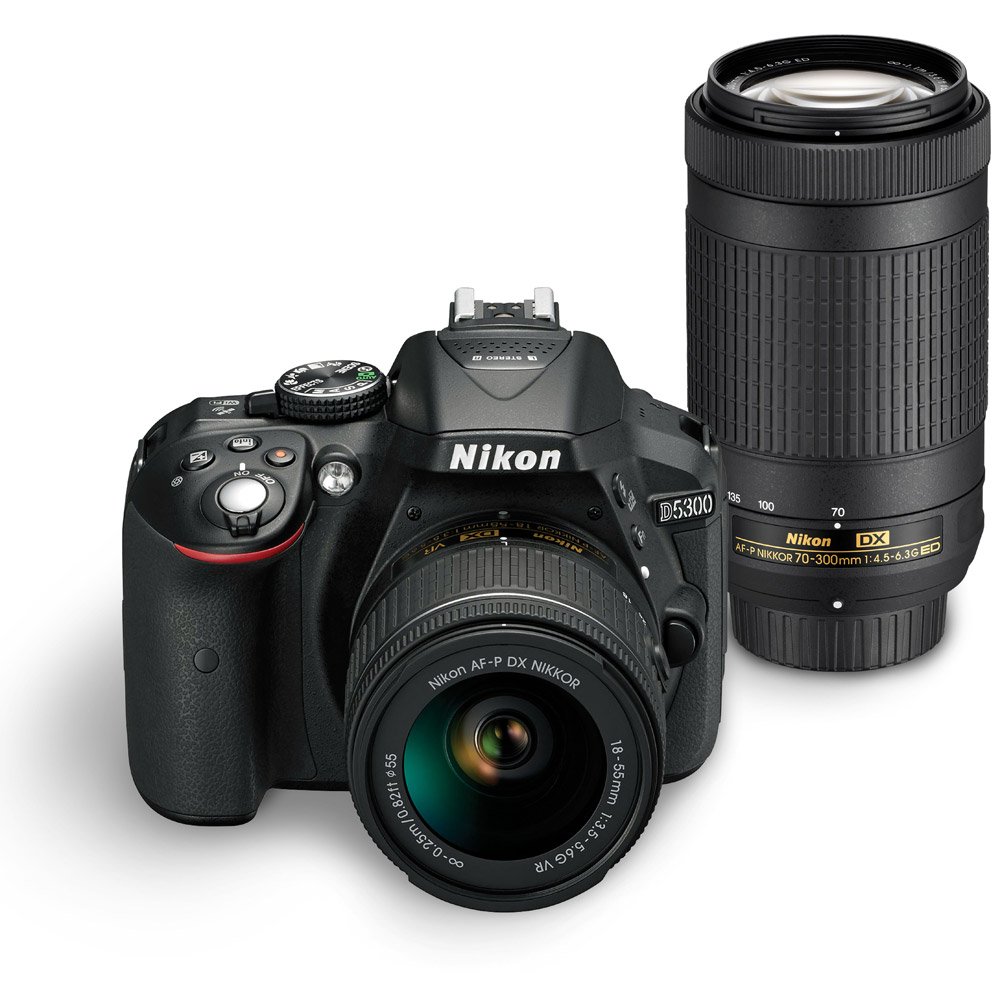 Amazon.com : Nikon D5300 Digital SLR Camera Dual Lens Kit