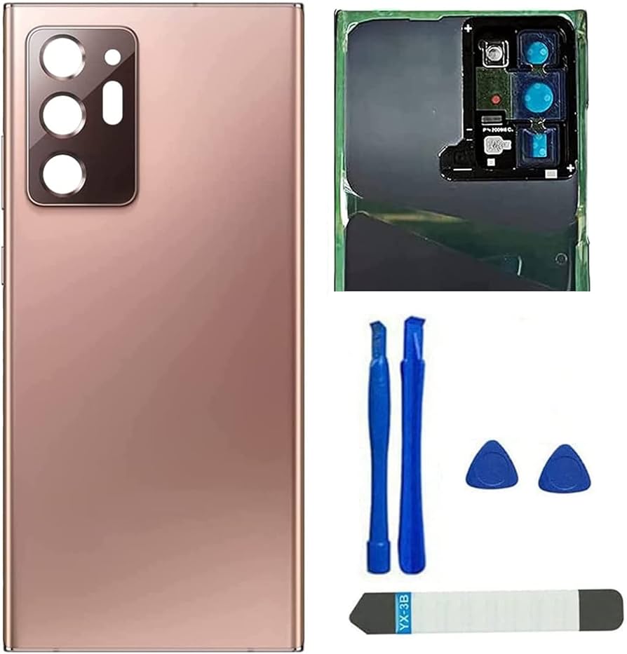 Amazon.com: Mystic Bronze Galaxy Note 20 Ultra Back Glass Cover