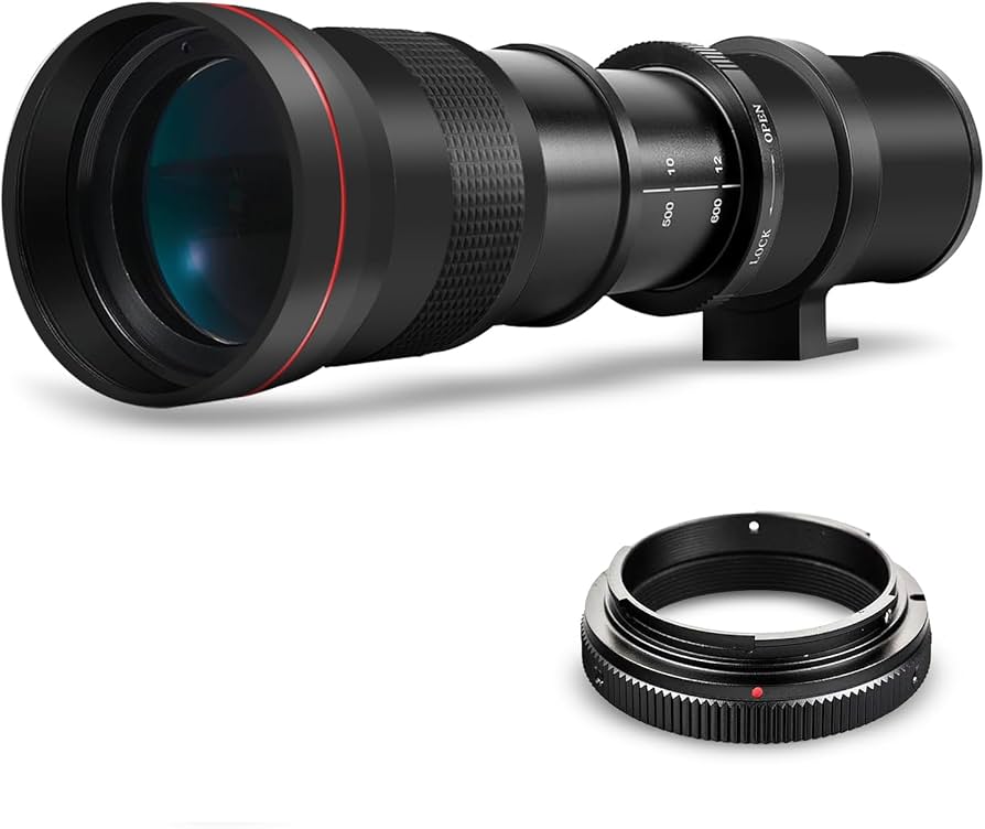 Amazon.com : High-Power 420-800mm Manual Telephoto Micro Four