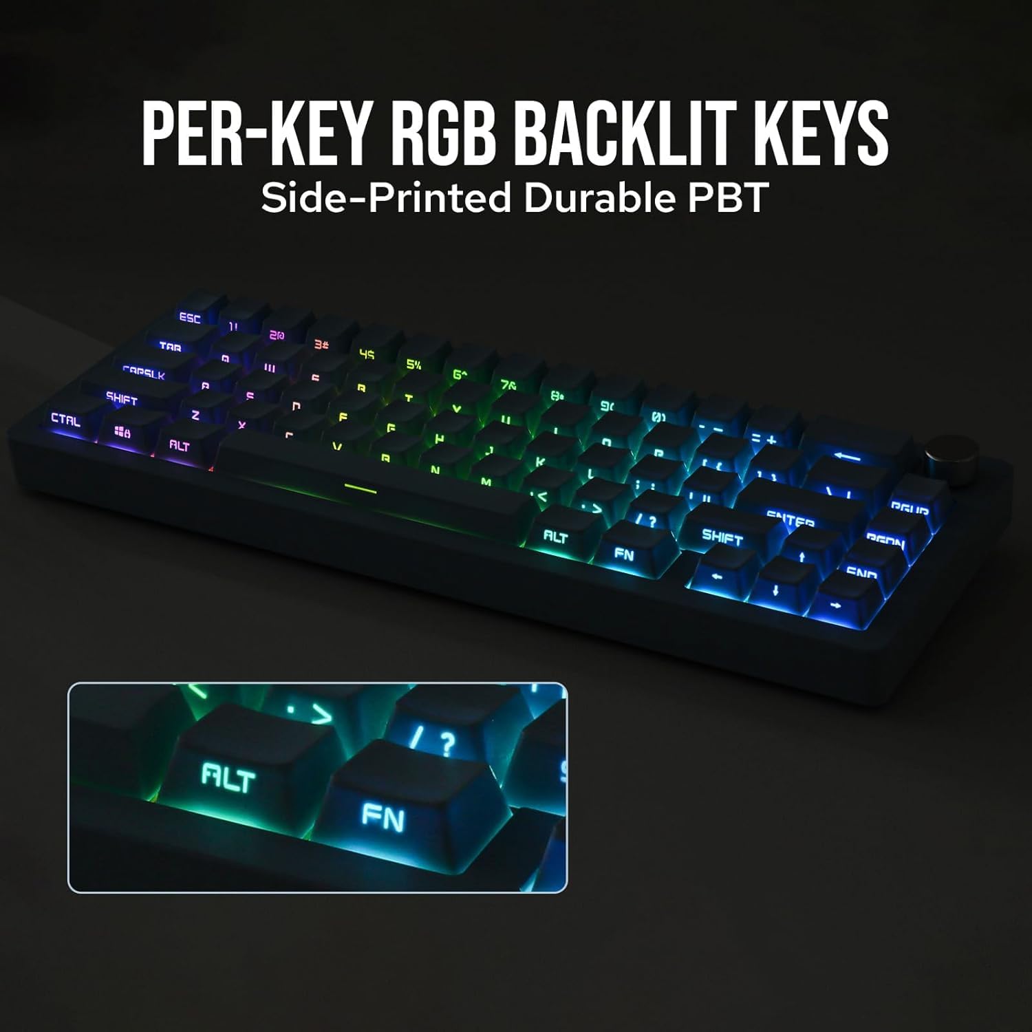 Amazon.com: EPOMAKER Tide65 Upgraded QMK/VIA Wireless Gaming