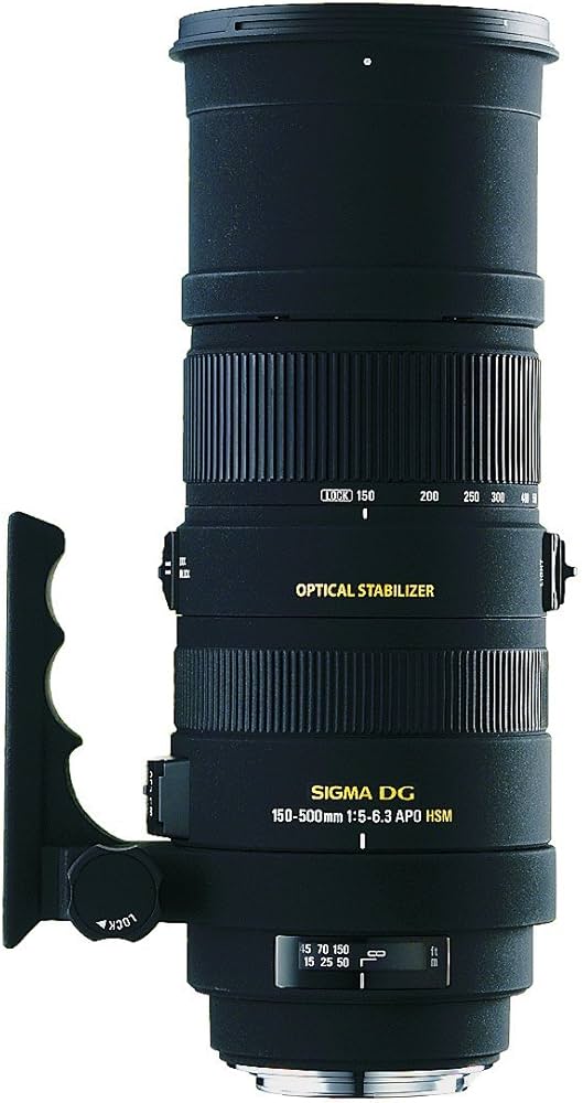 Sigma 150-500mm f5-6.3 APO DG OS HSM for Canon Digital and Film