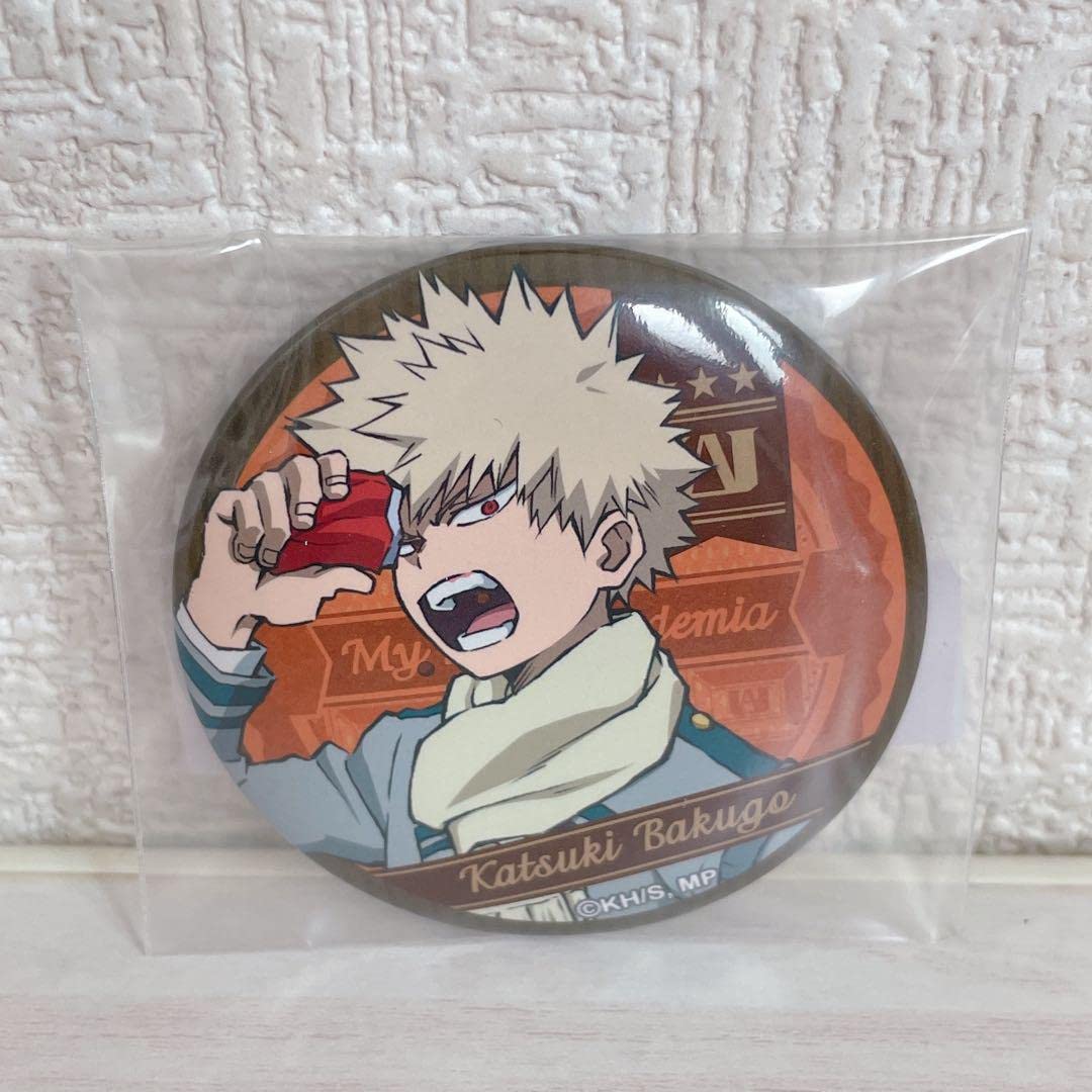 Amazon.co.jp: 僕のヒーローアカデミア ヒロアカ 爆豪勝己 缶バッジ