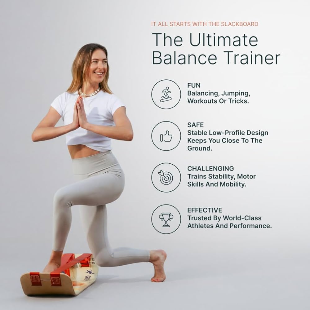 Amazon | Gibbon GiBoard Balance Board - Standing Desk Balance