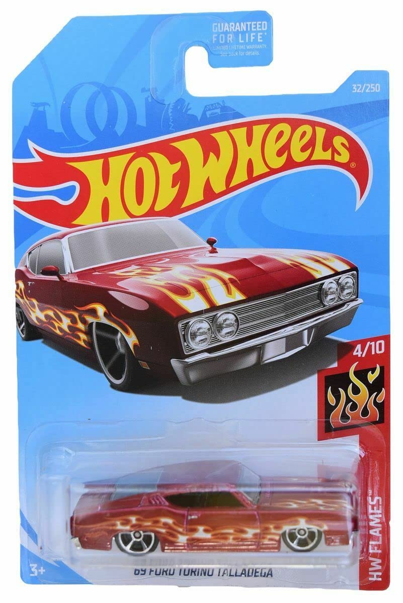 Amazon.com: DieCast Hot Wheels '69 Ford Torino Talladega, HW