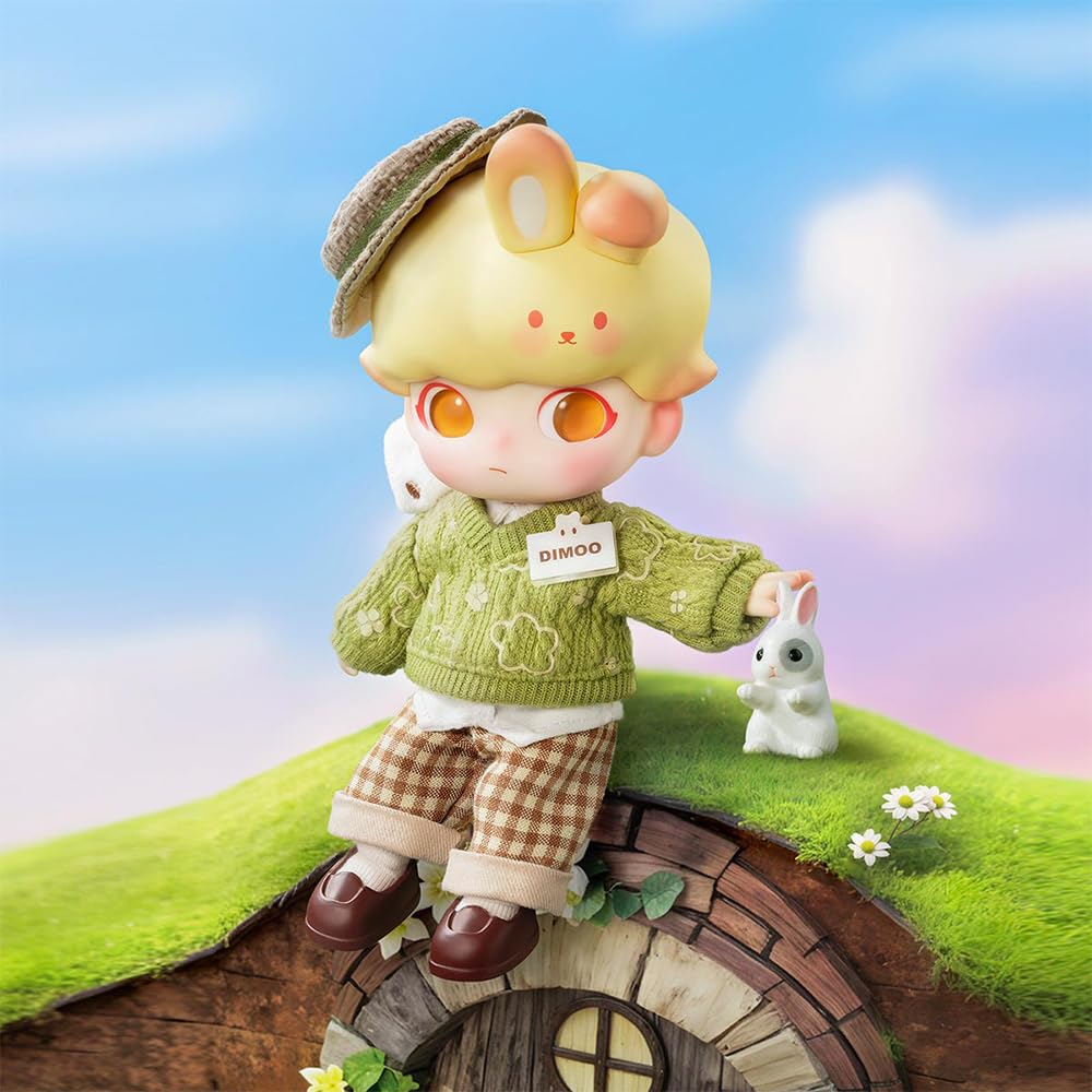 Amazon.co.jp: POP MART DIMOO Holiday Rabbit アクションフィギュア