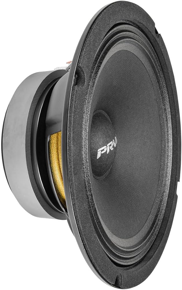 Amazon.com: PRV AUDIO 8MR450A 8 Inch Midrange Speaker, 8 Ohms, 450